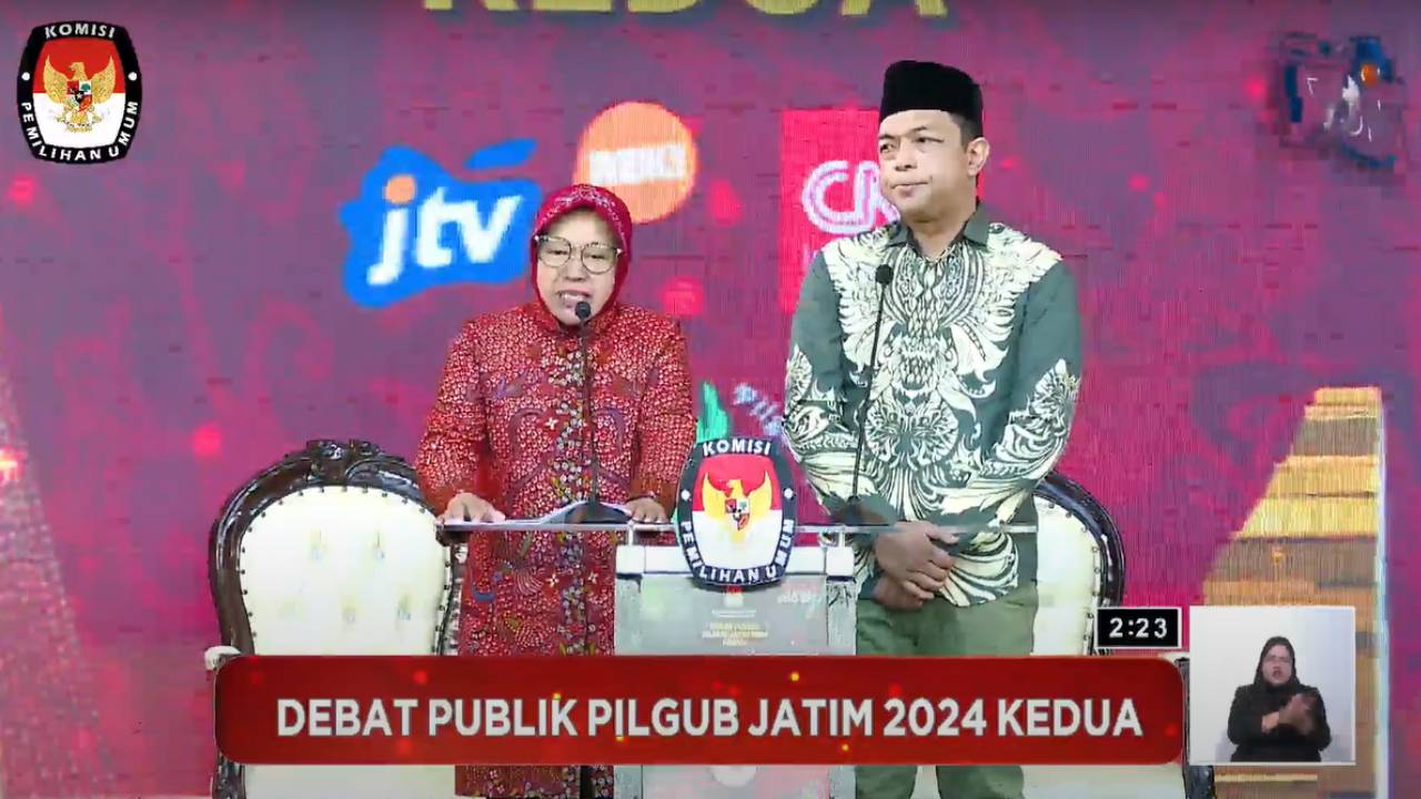 Debat Pilgub Jatim 2024: Risma Janjikan Bayar PNBP Nelayan Jawa Timur Agar Kurangi Beban Ekonomi